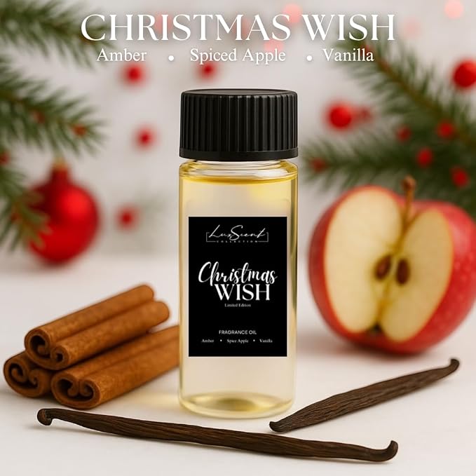 Christmas Scent Oils for Aroma Diffusers 3-Pack 50ML Each